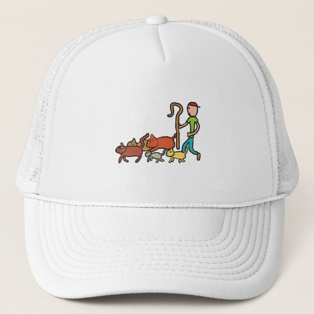 Herding Cats Trucker Hat (Front)