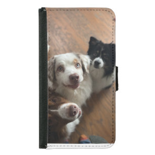 Herding Dog Duo Wallet Case - Shepard & Collie
