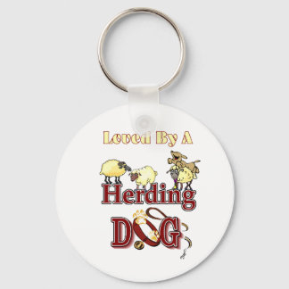 Herding Dog Owners Gifts Keychain
