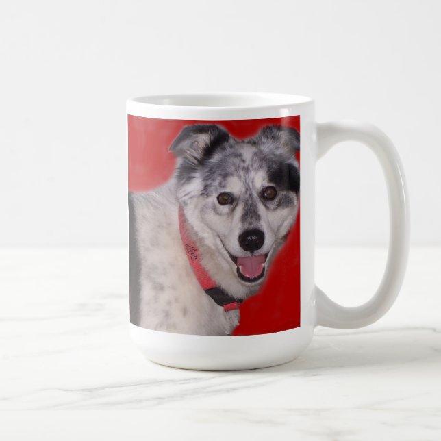 Herding dogs go for Miles Coffee Mug (Right)