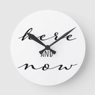 Here and Now Clock