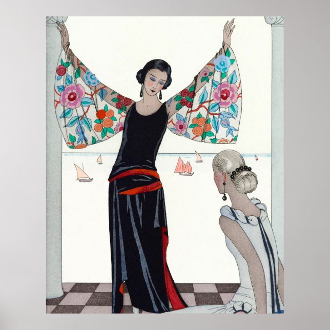 Here Are My Wings - George Barbier Poster (Front)