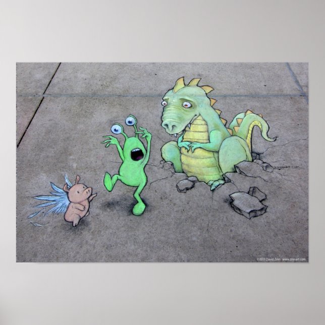 Here Be Dragons Poster (Front)