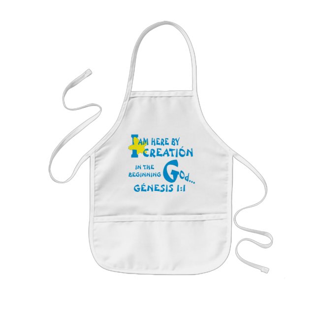 Here By Creation  Apron© Eng Kids' Apron (Front)