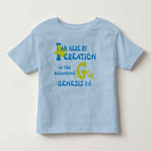 Here By Creation Eng Toddler T_shirt