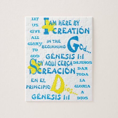 Here By Creation _ Esp  Eng Jigsaw Puzzle