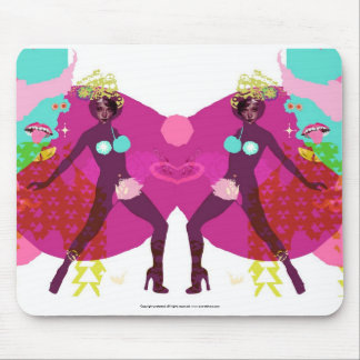 Here Come The Girls Mouse Pad