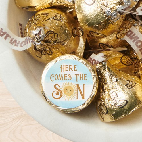 Here Come The Son Baby Shower  Hersheys Kisses