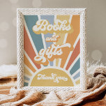 Here Come The Son Sun Baby Shower Books And Gifts Poster at Zazzle