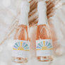 Here Come The Son Sunshine Baby Shower Favors Sparkling Wine Label