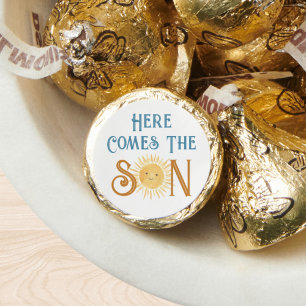 Here Come The Son Sunshine Baby Shower Hershey®'s Kisses®