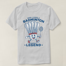 "Here Comes a Badminton Legend" Mascot