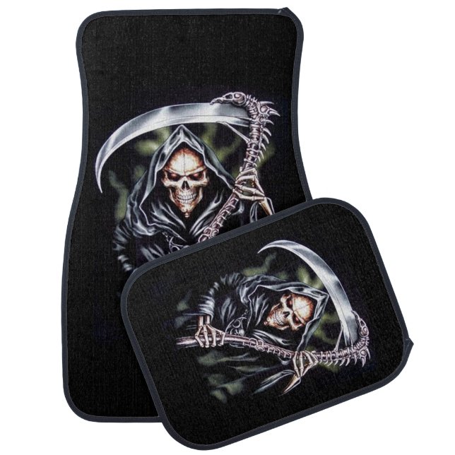 Here Comes Grim Car Mat (Set)