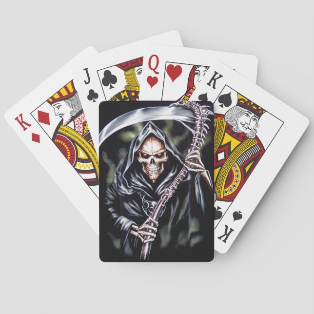 Here Comes Grim Poker Cards (Back)