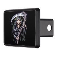 Here Comes Grim Tow Hitch Cover