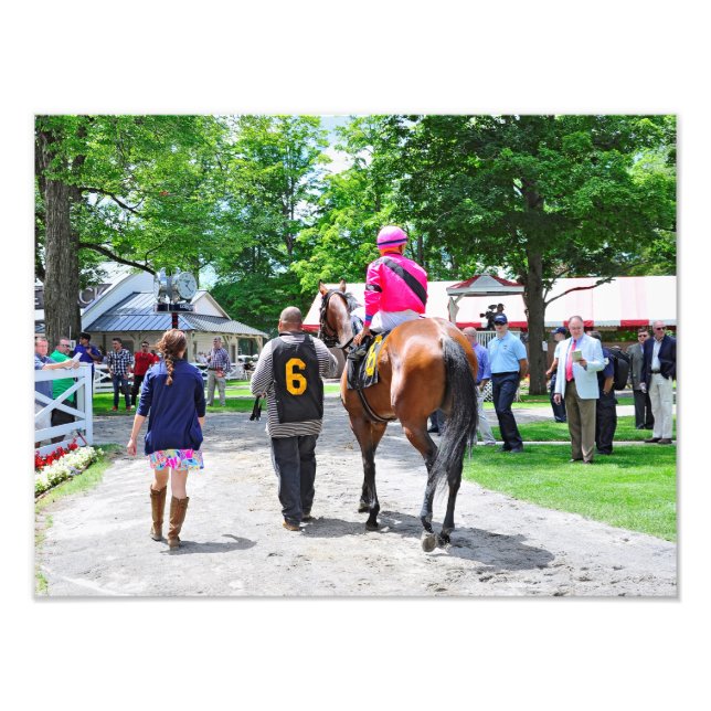 Here Comes Rosie to the Post Photo Print (Front)