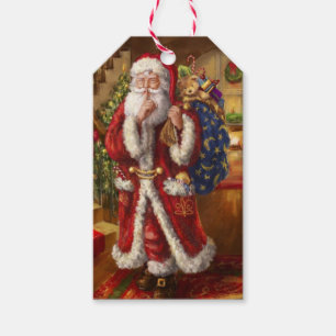Here Comes Santa Gift Tags