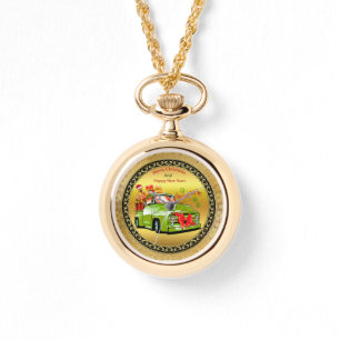 Here comes Santa paws dog Christmas parade truck Watch