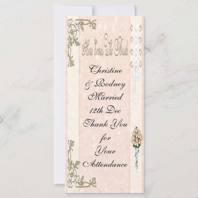 Here Comes The Bride (Front)