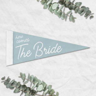 Here Comes The Bride Signs | Zazzle
