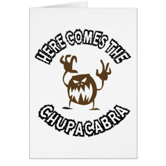 Here comes the chupacabra cards