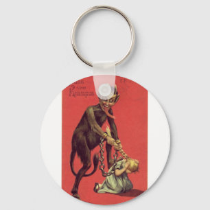 Here Comes The Krampus! 2 Keychain