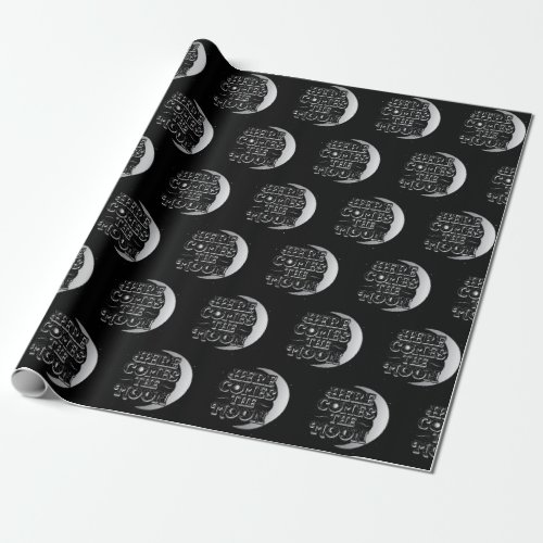 Here Comes The Moon Gift Wrapping Paper