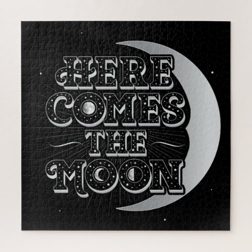 Here Comes The Moon Puzzle 20x20