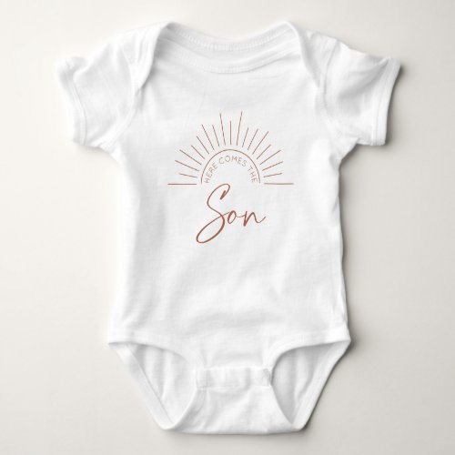 Here Comes The Son Baby Bodysuit