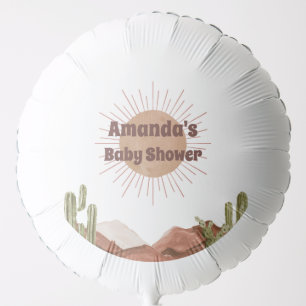 Here comes the son Baby Shower Balloon