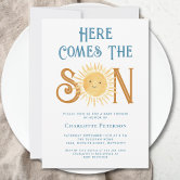 Here Comes the Son Baby Shower Invitation