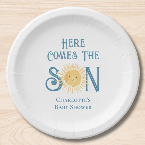 Here Comes The Son Baby Shower