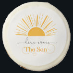 Here comes the son birthday sugar cookie<br><div class="desc">Here comes the son birthday Sugar Cookie
Matching items are available.</div>