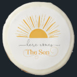 Here comes the son birthday sugar cookie<br><div class="desc">Here comes the son birthday Sugar Cookie
Matching items are available.</div>
