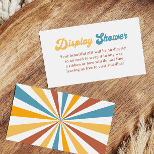 Here Comes The Son Boy Baby Shower Display Shower Enclosure Card