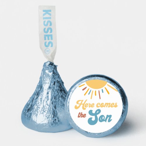Here Comes The Son Boy Baby Shower  Hersheys Kisses