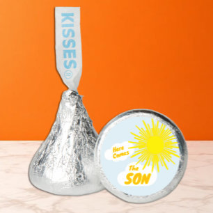 Here Comes The Son Boy Baby Shower Hershey®'s Kisses®