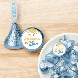 Here Comes The Son Boy Baby Shower Hershey®'s Kisses®