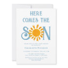 Here Comes The Son Boy's Baby Shower