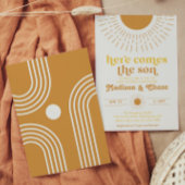 Here Comes the Son Co-Ed Baby Shower Invitation
