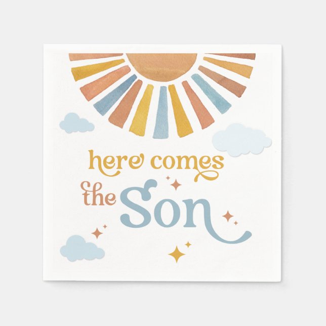 Here Comes the Son - Napkin (Front)