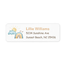 Here Comes The Son Return Address Labels