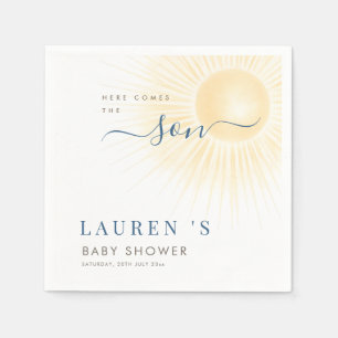 Here Comes The Son Sunburst Napkins