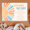 Here comes the son sunshine boy baby shower
