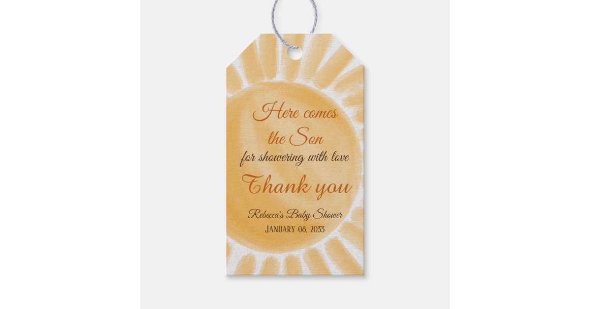 Woodland Baby Shower Favor Tags For A Girl  Woodland Party Favors –  Sunshine Parties