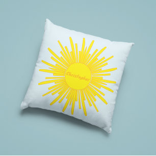 Here Comes The Son Throw Pillow