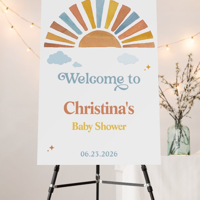 Here comes the son - Welcome Sign (In Situ (Stand))