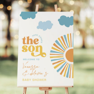 Here Comes the Son Welcome Sign