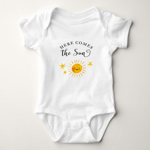 Here Comes the Sun Baby Bodysuit