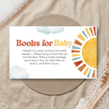 Here Comes the Sun Baby Shower Books for Baby
